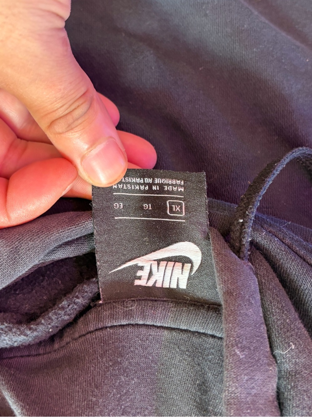 Nike Black Kids Jogger Sweatpants with Drawstring